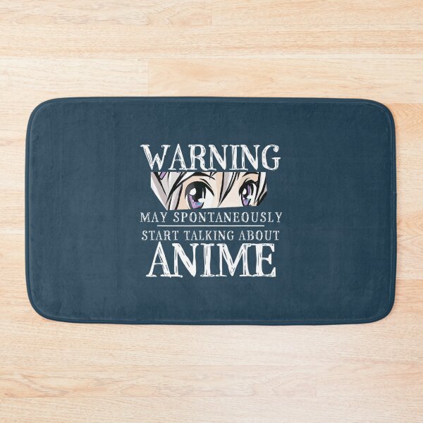 Item preview, Anime Eyes Warning, Spontaneous Fandom Alert By Merch, Limited Edition, Perfect Gift For You And Fr designed and sold by luanajardelp.
