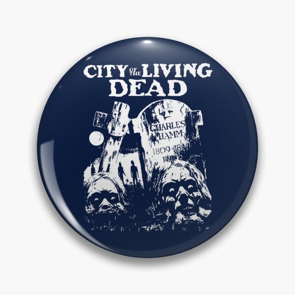 Item preview, Haunting City of living, dead black and white design designed and sold by bellacalixtas.