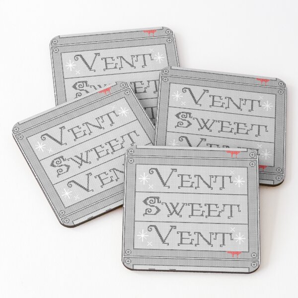 Item preview, SF LIVE || Vent Sweet Vent (cross stitch) designed and sold by CloudyAppleArt.
