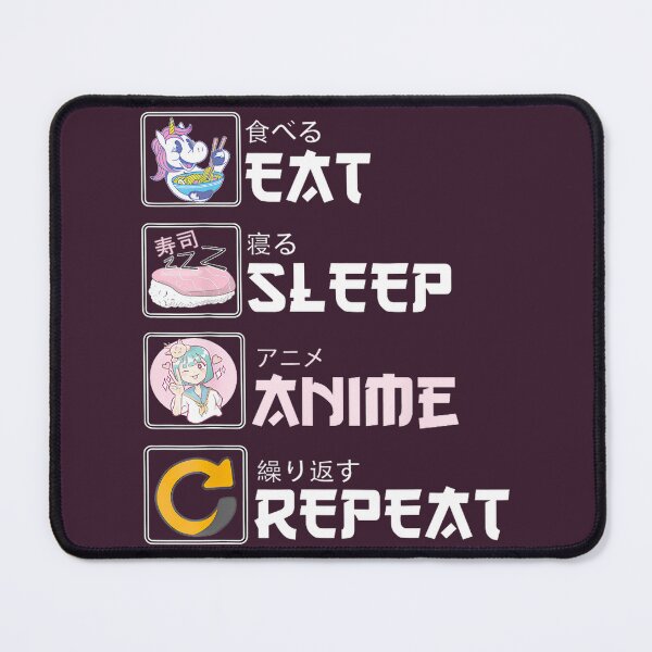 Item preview, Anime Girl Ramen Sushi Sleep & Retro Unicorn By Merch, Limited Edition, Perfect Gift For You And Fr designed and sold by luanajardelp.
