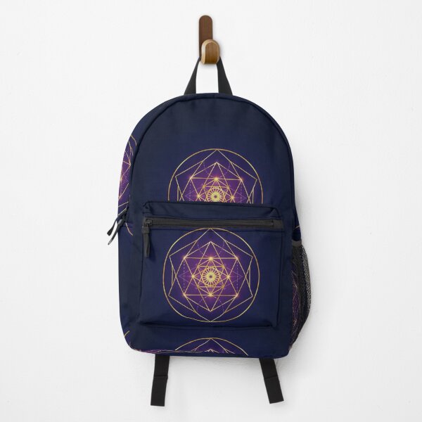 Item preview, Golden Geometry of Stillness — The Cosmic Alignment Mandala designed and sold by ArtivaNest.
