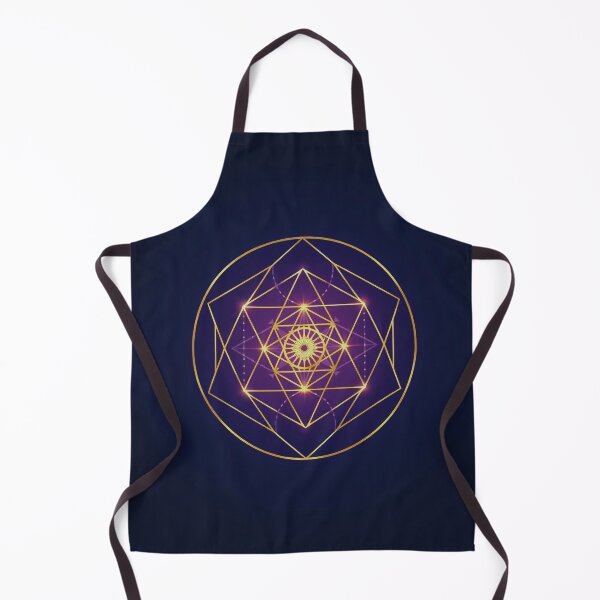 Item preview, Golden Geometry of Stillness — The Cosmic Alignment Mandala designed and sold by ArtivaNest.