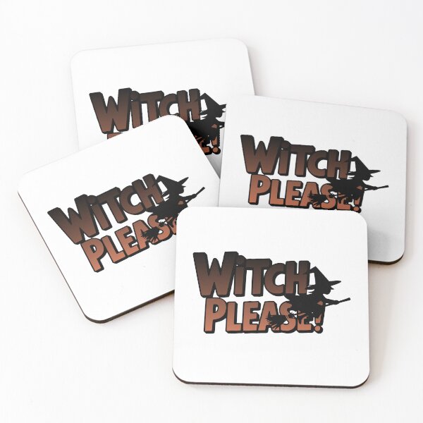 Item preview, Witch Please! | Funny Halloween Design with Flying Witch designed and sold by FairX.