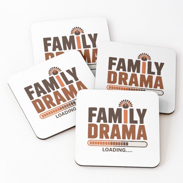 Item preview, Family Drama Loading Funny Thanksgiving Family Shirt designed and sold by WSPrintCrafter.