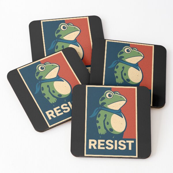 Item preview, Frog Resist Portland Frog Protest - Portland Frog Activist designed and sold by Artistlius.