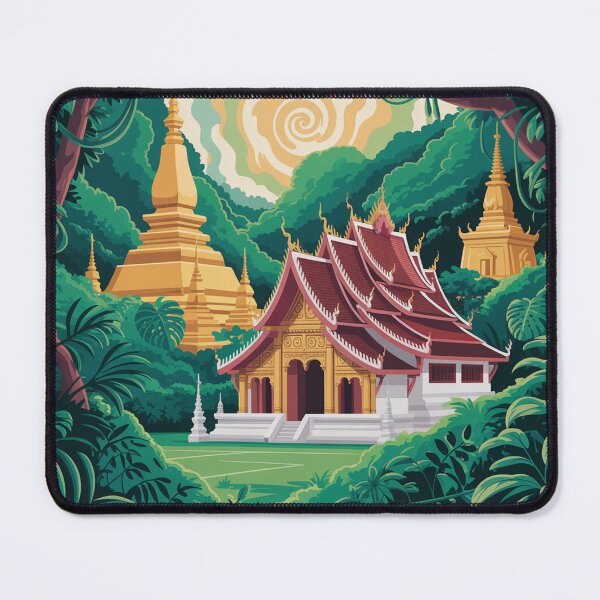 Item preview, the lush jungles of Luang Prabang. designed and sold by Lilashakti ⭐️ ⭐️ ⭐️ ⭐️ ⭐️.