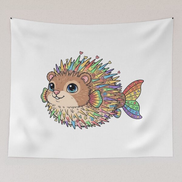 Item preview, PORCUPINE FISH designed and sold by likbatonboot.
