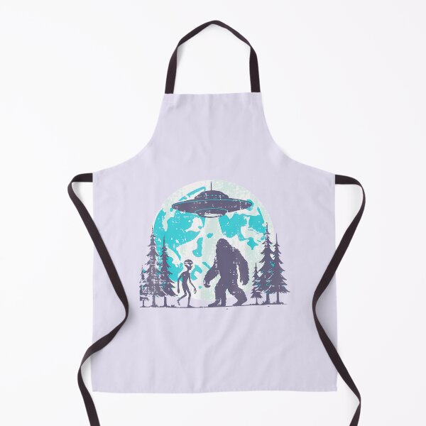 Item preview, Bigfoot And Alien Encounter Under A Ufo By Merch, Limited Edition, Perfect Gift For You And Friends designed and sold by JosephHunter7.