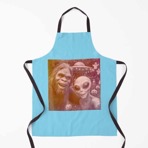 Item preview, Bigfoot & Alien Halloween Party Ufo Spooky Fun By Merch, Limited Edition, Perfect Gift For You And designed and sold by JosephHunter7.