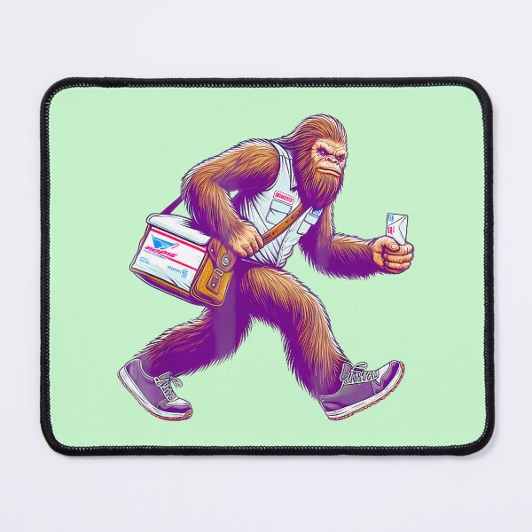 Artikelvorschau, Bigfoot Mail Carrier von Merch, limitierte Auflage, perfektes Geschenk für Sie und Freunde entworfen und verkauft von JosephHunter7.