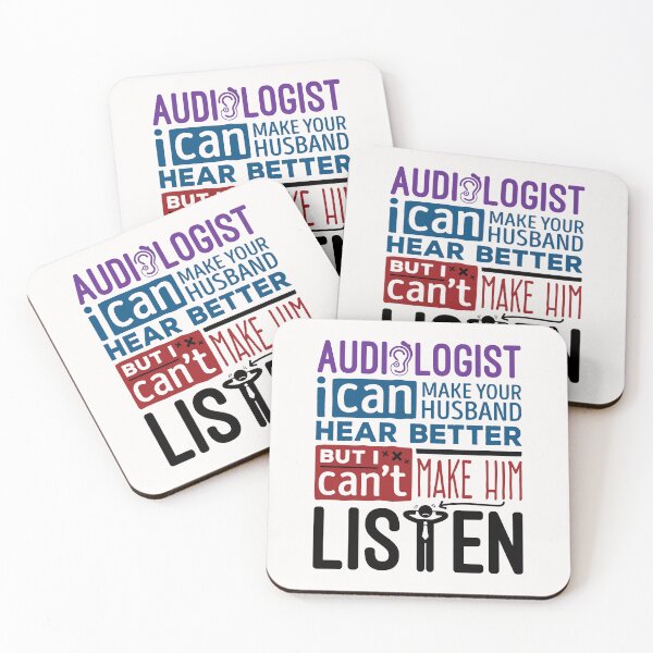 Item preview, Funny Audiologist I Can Make Your Husband Hear Better Audiology  designed and sold by jaygo.
