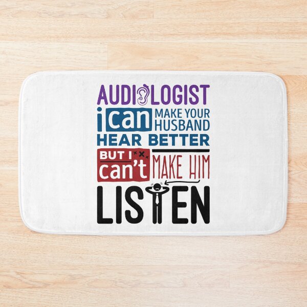 Item preview, Funny Audiologist I Can Make Your Husband Hear Better Audiology  designed and sold by jaygo.