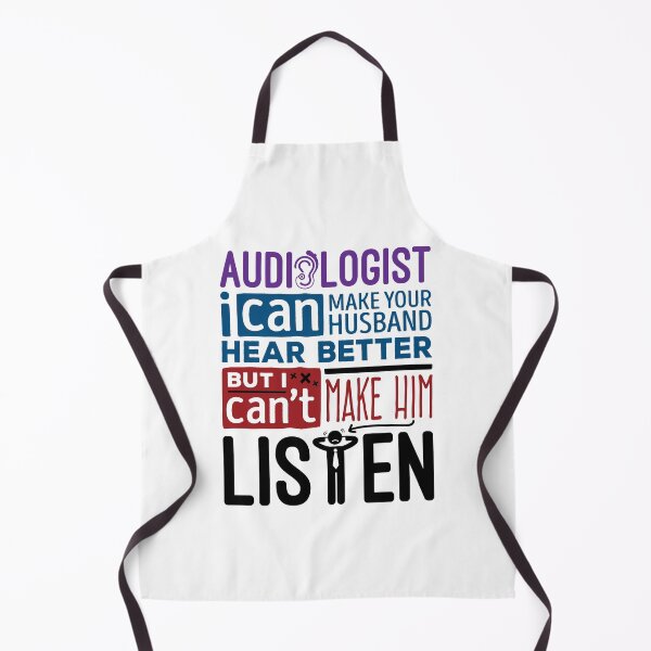 Item preview, Funny Audiologist I Can Make Your Husband Hear Better Audiology  designed and sold by jaygo.