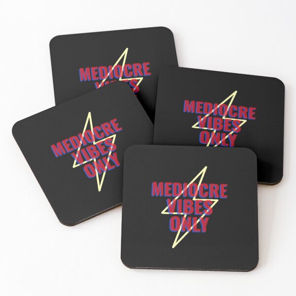 Item preview, Mediocre vibes funny sarcastic pessimistic designed and sold by snowry.