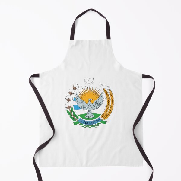 Item preview, Uzbekistan Emblem — National Crest Design with Sun, Bird, Cotton, and Wheat designed and sold by VividOrganica.