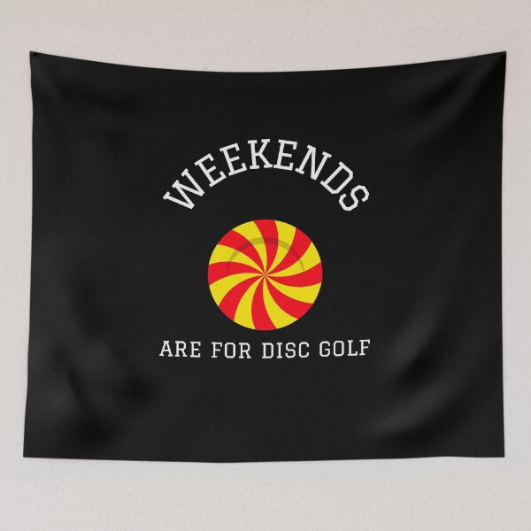 Item preview, Weekends are for Disc Golf Disc golf Frisbee golf player designed and sold by snowry.