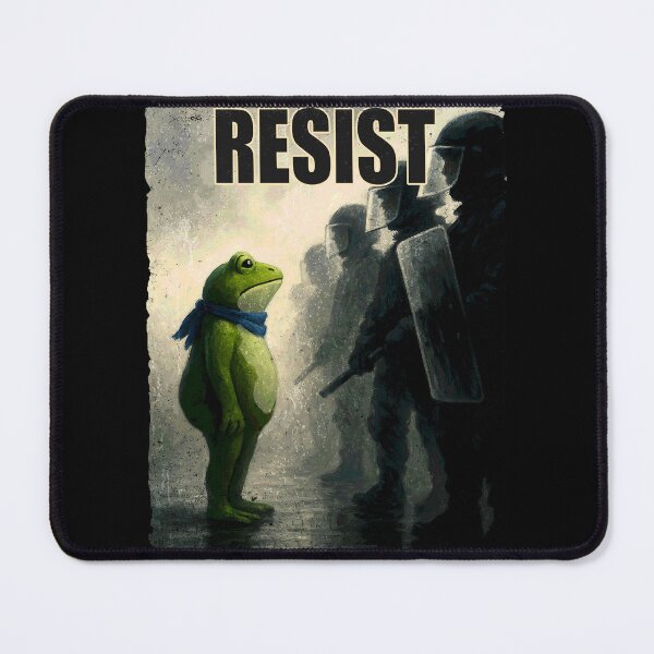 Item preview, Frog Resist Portland Frog Protest - Portland Frog Activist designed and sold by Artistlius.