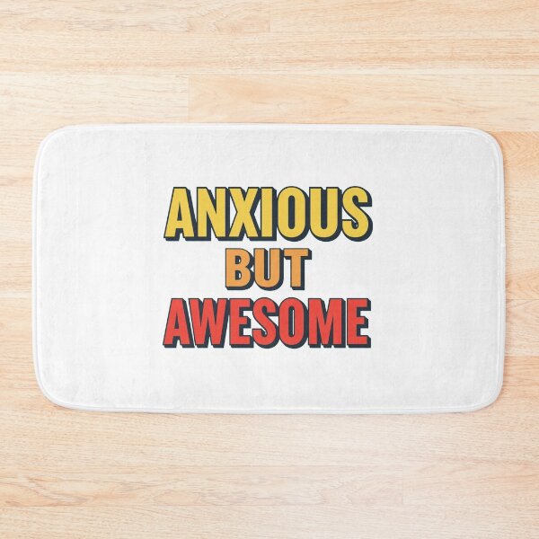 Item preview, Anxious But Awesome - Primary Colour Block designed and sold by ZenPaths.