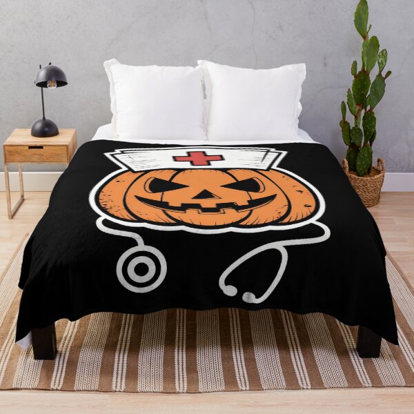 Item preview, Nurse Pumpkin Cute Funny Halloween Thanksgiving designed and sold by petrichorsworld.