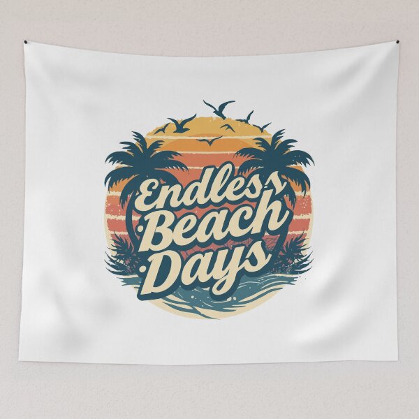 Item preview, Summer Beach Days' T Shirt Design designed and sold by AL AMIN.