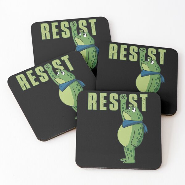 Item preview, Frog Resist Portland Frog Protest - Portland Frog Activist designed and sold by Artistlius.