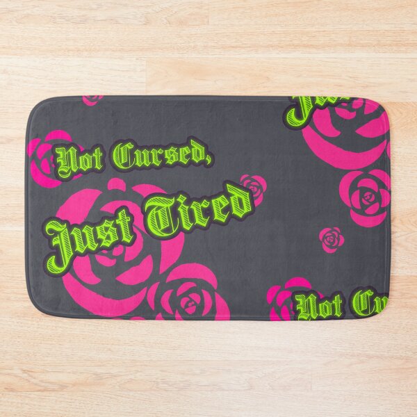 Item preview, Copy of Not Cursed, Just Tired (Pattern) designed and sold by MCEnergy.