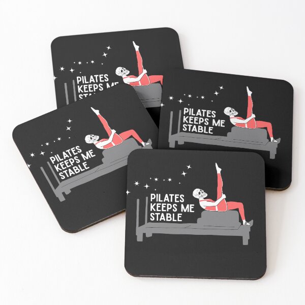 Item preview, Pilates Keeps Me Stable Skull designed and sold by pixelparagon13.