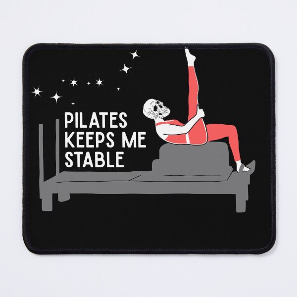 Item preview, Pilates Keeps Me Stable Skull designed and sold by pixelparagon13.
