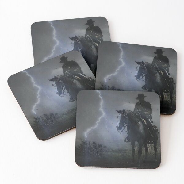 Item preview, A lone cowboy in the storm designed and sold by Jannicki-Art.