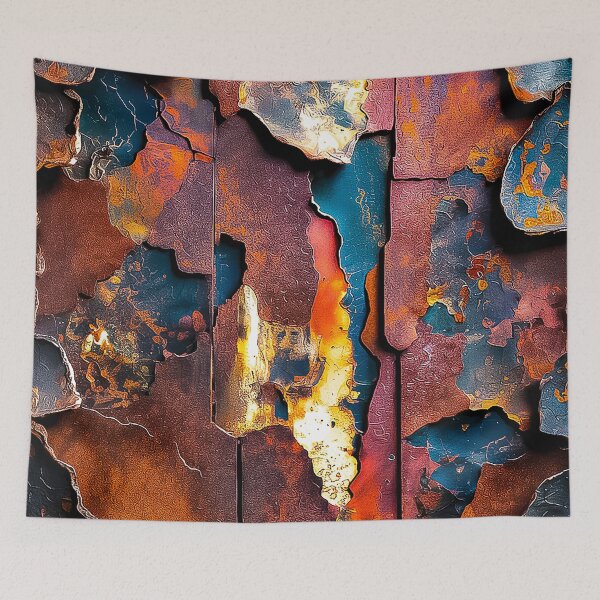 Item preview, Rust Texture Abstract Industrial Urban Decay Art designed and sold by Amanda's Factory.
