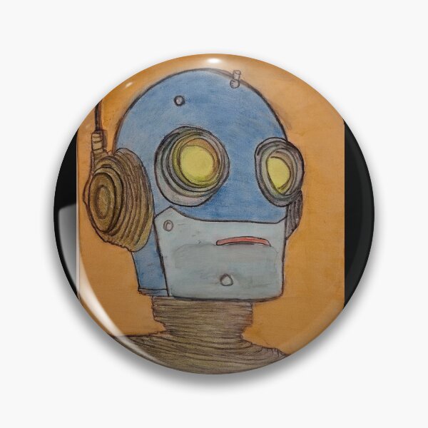 Artikelvorschau, Blauer Roboter 1 entworfen und verkauft von Fritzindc.