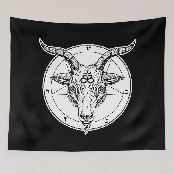 Item preview, Baphomet - Occult Black Phillip designed and sold by 8thSin.
