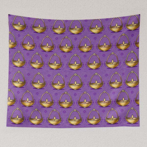 Item preview, RADIANT DIYAS PATTERN designed and sold by CleverCulture.