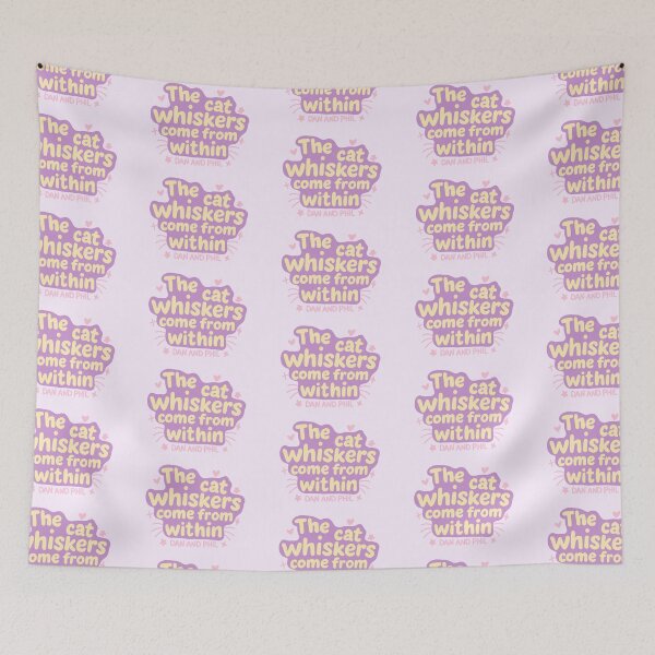 Item preview, The cat whiskers come from within  designed and sold by JessCarrsArt.