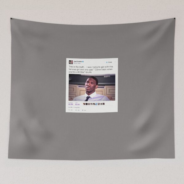 Item preview, JOEL-EMBIID---COME-BACK-WHEN-YOU'RE-AN-ALL-STAR designed and sold by leodiazuv.