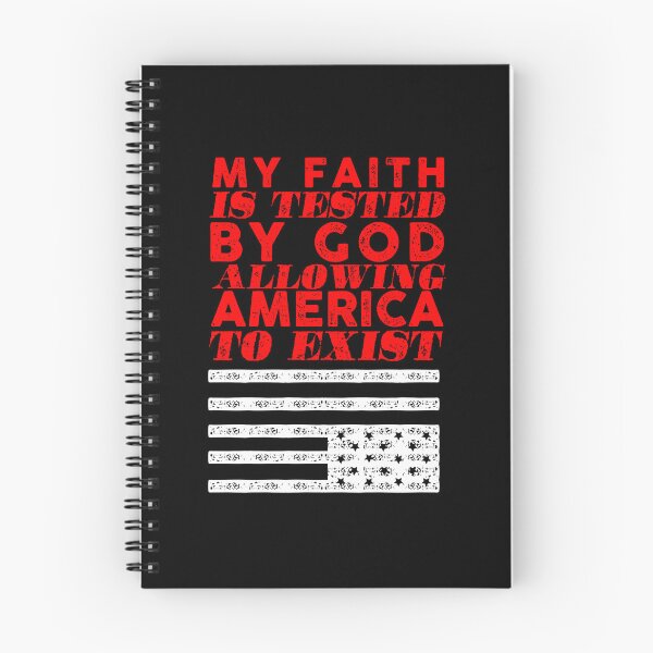 Item preview, My faith is tested by God allowing America to exist designed and sold by remerasnerdas.