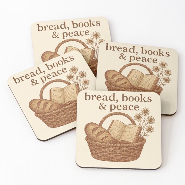 Item preview, Bread, Books & Peace designed and sold by MiLaKK.