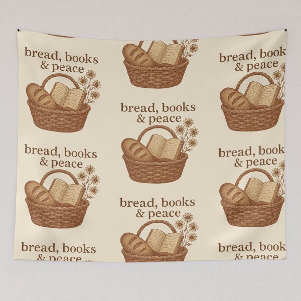 Item preview, Bread, Books & Peace designed and sold by MiLaKK.