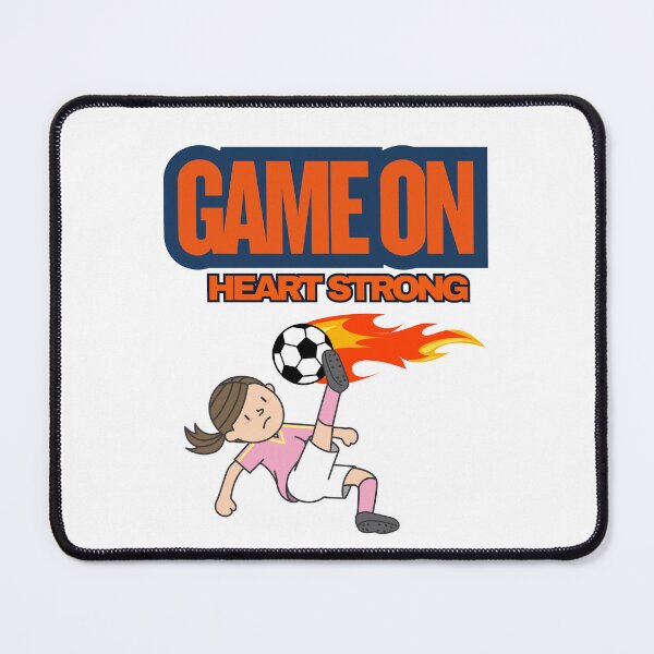 Item preview, Game On, Heart Strong designed and sold by Combat Skies.