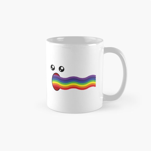 Item preview, Cute kawaii blowing rainbow face designed and sold by BlushyPrint.