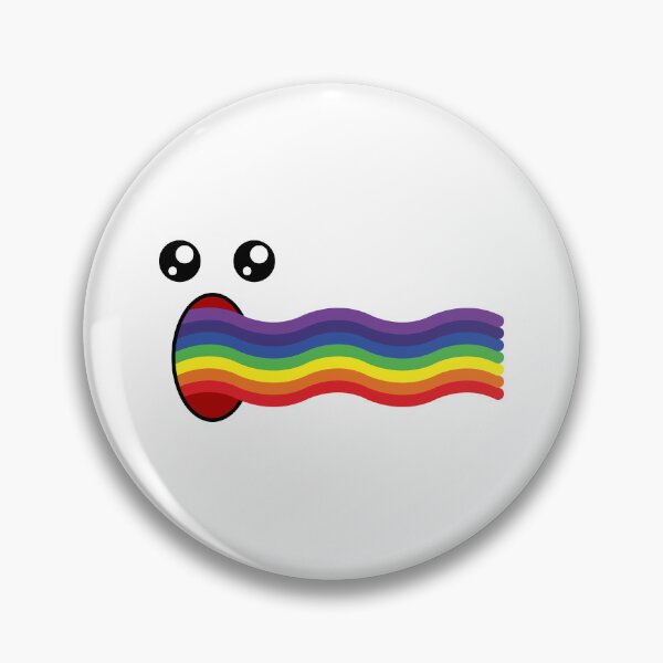 Item preview, Cute kawaii blowing rainbow face designed and sold by BlushyPrint.