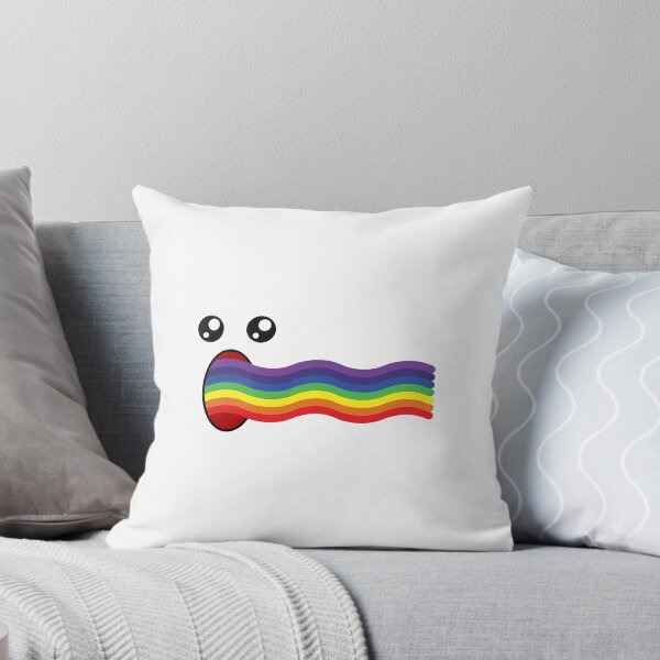 Item preview, Cute kawaii blowing rainbow face designed and sold by BlushyPrint.