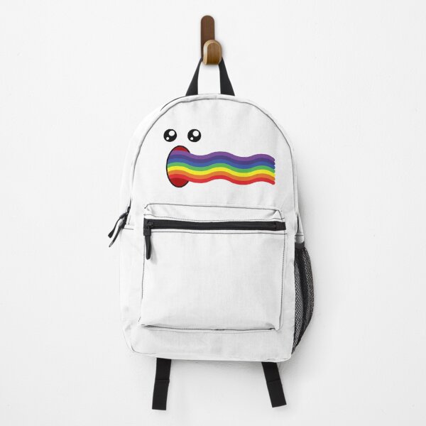 Item preview, Cute kawaii blowing rainbow face designed and sold by BlushyPrint.