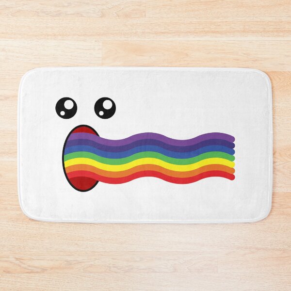Item preview, Cute kawaii blowing rainbow face designed and sold by BlushyPrint.