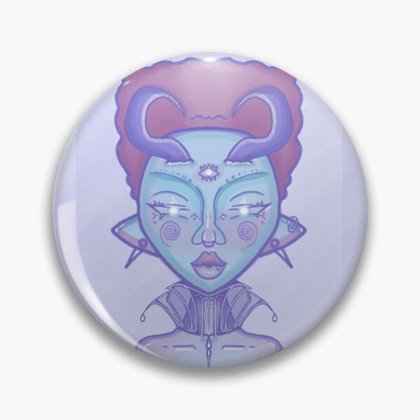 Item preview, girl with a third eye designed and sold by TaterbugDesigns.