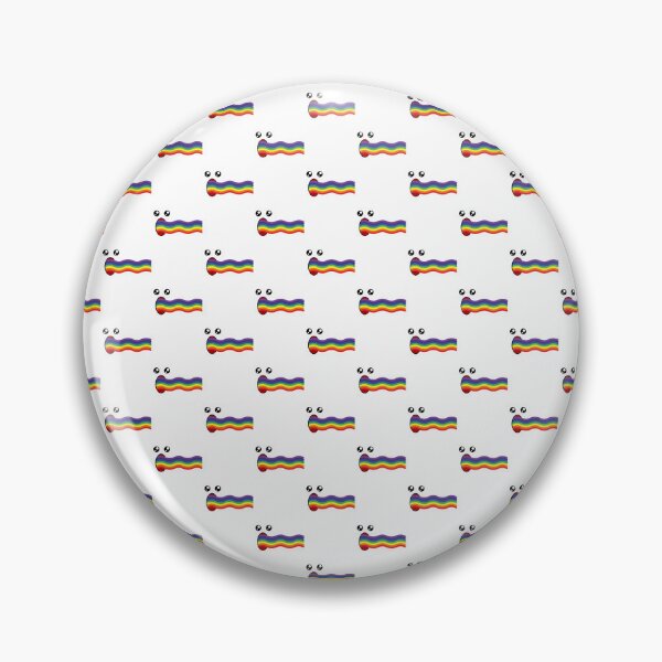 Item preview, Cute kawaii blowing rainbow face pattern designed and sold by BlushyPrint.