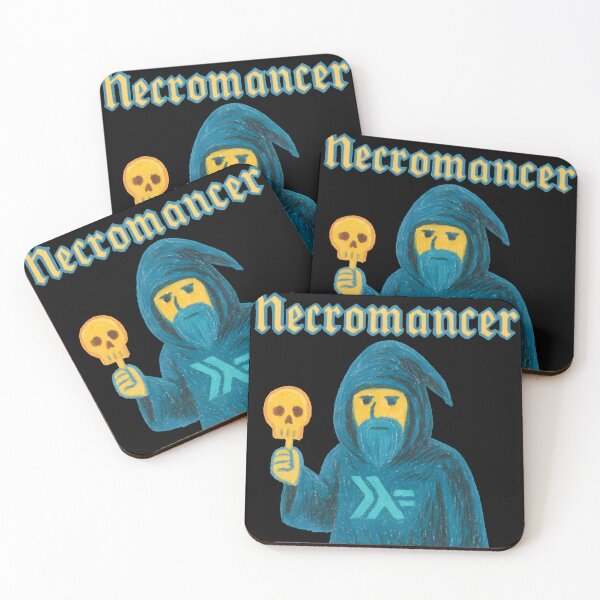 Item preview, Monad Necromancer — Gothic Functional Programming Halloween Humor designed and sold by Nerd Romance Café.