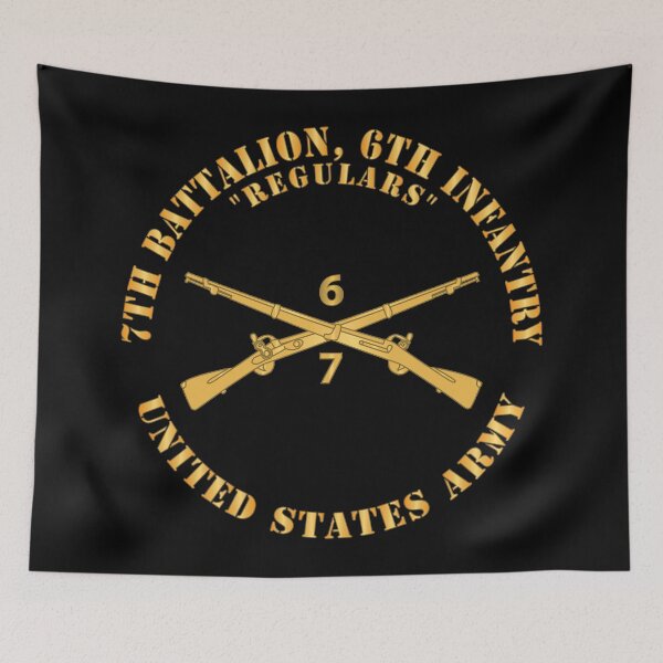 Item preview, Army - 7th Battalion, 6th Infantry Regiment Branch - Regulars - US Army X 300 designed and sold by Military Insignia Products.