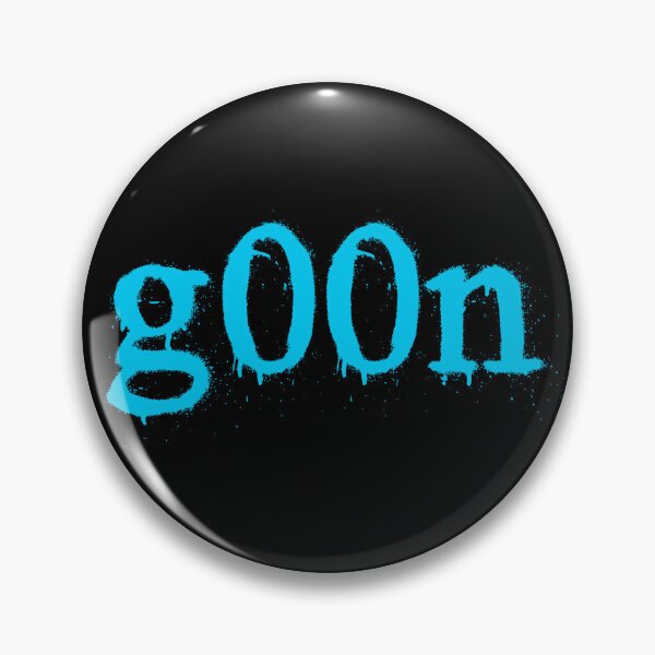 Item preview, g00n, Blue Gritty Typography  designed and sold by Memes N Lore .