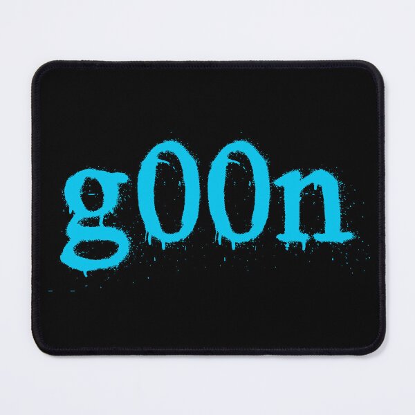 Item preview, g00n, Blue Gritty Typography designed and sold by Memes N Lore .